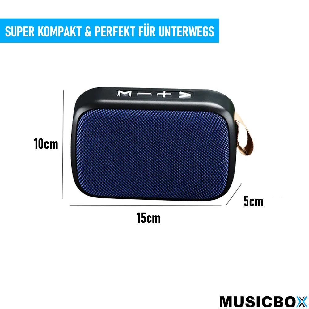 Głośnik MUSICBOX Music Box Bezprzewodowy dźwięk Bas Hi-Res Stereo MP3