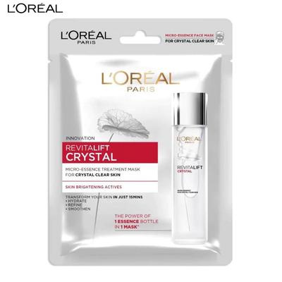 L'Oreal Paris Kristal Mikro Esanslı Maske 25 gr. x 1 / 3 / 6 adet