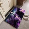 Anime S-Scissor S-Seven Floor Mat Flannel Door Mat Non-Slip Absorbent Washable Indoor Home Rug