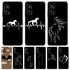 Animal Art Horse Phone Case For Xiaomi Poco X5 NFC X3 F5 F4 F3 M3 14 13T 12T 12 13 Lite 11 Ultra Mi 10T 5G 11X Pro Clear Cover