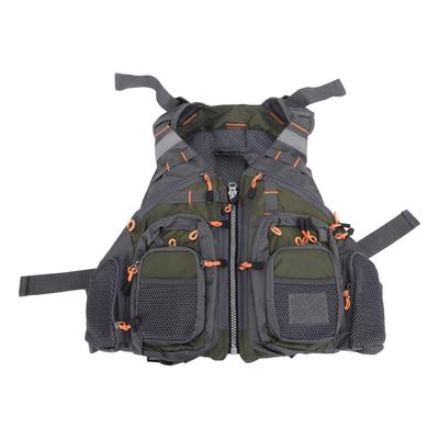 Strap Fishing Vest Adjustable for Men Women for Fly Bass Fishing Outdoor Activities Multiple