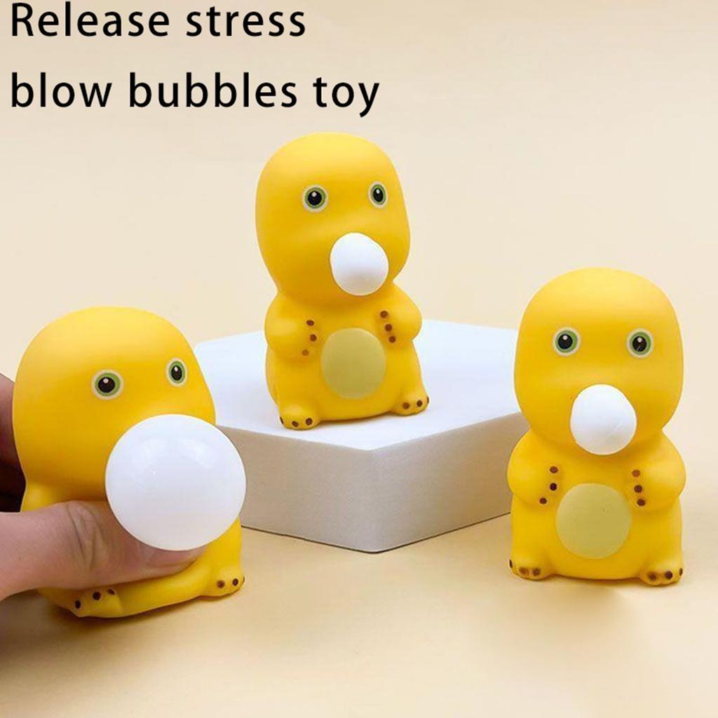 Baloane de Săpun Micul Dragon Pentru Stres Și Jucării Pentru Copii, Jucării Drăguțe Pentru Făcut Baloane Și Decompresie