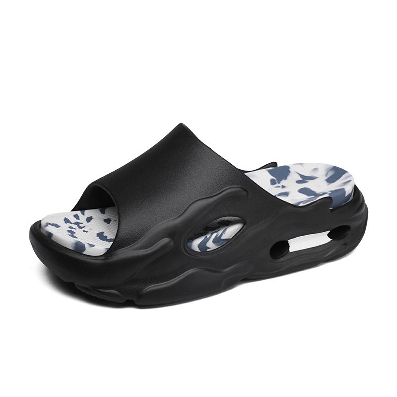 New Men's Sandals Big Size Thick-soled Lightweight Slippers Men's Fashionable Casual Sports Sandals Breathable Beach Shoes Men