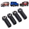 4PCS Metal   Joint Alloy for 1/10 Model Car 7.0mm Diameter M4 Thrd RC Car   Joint 4 Straight