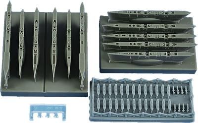 Iris Thunderbolt II Pylon Great Plastic Model Parts ARS4925 1/48 A-10A/C (for Wall) (Airplane)