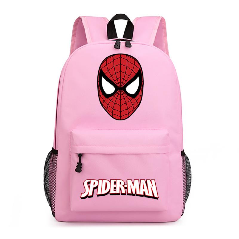 Marvel Spider-Man Rugzak Student Rugzak Tiener Cartoon Kinder Schooltas Backpack