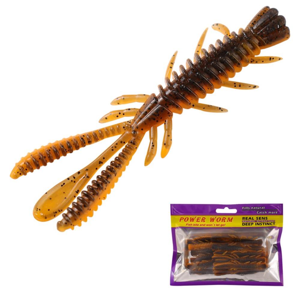 

10 шт. 6 цветов мягкие рыболовные приманки 70 мм искусственные приманки прочные плавающие приманки для ловли рыбы 6