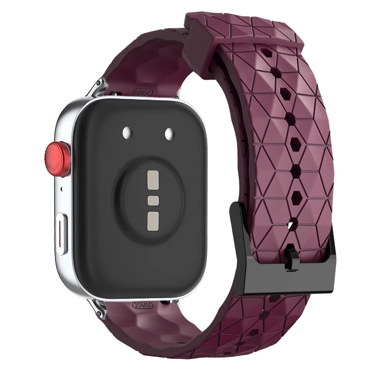 

Silicone Strap For Huawei Watch Fit 4/Fit 3/Fit 4 Pro Football Pattern Bracelet band For Huawei Watch Fit2/Fit1 Replacement belt for fit 4pro 4 3