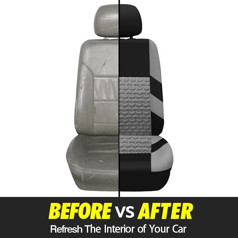 Fashion Universal Full Set Car Seat Covers Auto Seat Decoration Rear Front Auto Seat Cover Car Cushion Protector Case Cover