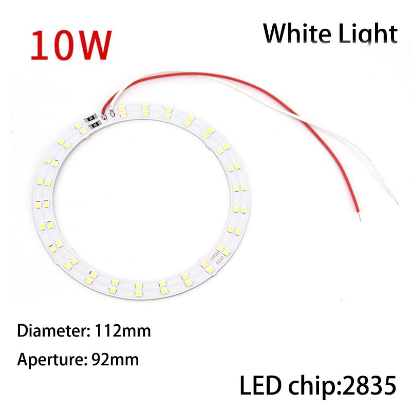 3pcs 5V 3W 5w 10w 30w LED Chip Bead Yellow Warm White Lamp Night Lights Wire Board Bulb Round Transformation Source 32MM 50mm 14mm