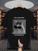Funny Cat Graphic T Shirt Casual Loose Short Sleeve Tee Soft Breathable Streetwear Cute Introvert Meme Top Unisex Gif