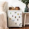 Set of 20 Cartoon Insect Refrigerator Magnets – Colorful, Cute, Waterproof, Creative Magnetic Stickers.
