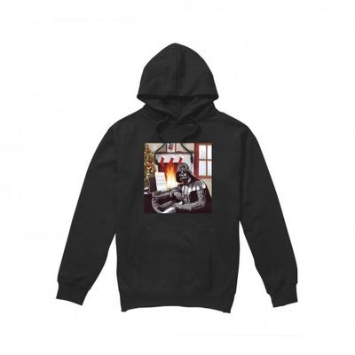 Męska bluza z kapturem Darth Vader z kolędami