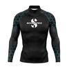 SCUBAPRO Uomo UPF 50 Manica Lunga Rash Guard Snorkeling Surf Nuoto Protezione Meduse