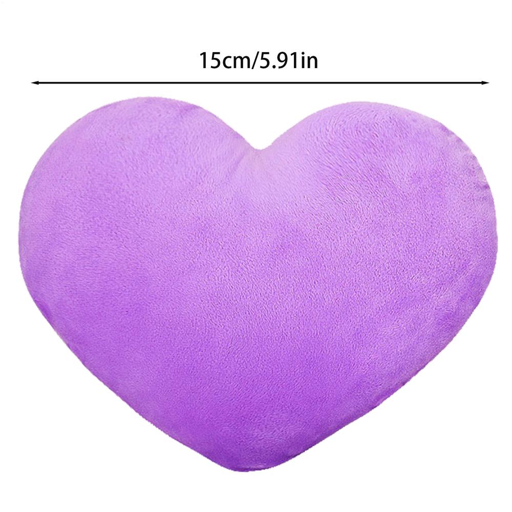 Soft Heart Shaped Pillow Cute Heart Shaped Plush Pillow Cute Heart Shaped Plush Pillow Comfortable Love Pillow Sofa Cushion