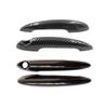 Nouveau couvercle de poignée de porte de voiture en Fiber de carbone noir brillant pour BMW MINI Cooper S R50 R52 R53 R55 R56 R57 R58 R59 R61 poignée de voiture