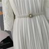 Pearl Waist Chain With Skirt Dress Decorative Belt Women'S Fine Summer Simple Beaded Elastic