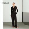 Edition 2025 Summer Acetate Carrot-Fit Casual Trousers EBE2PAT018
