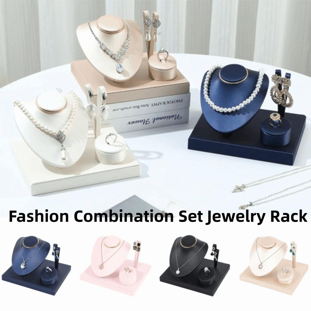 Fashion Combination Set Jewelry Rack Multi-purpose Jewelry Tray with Partitioned Boutique Store