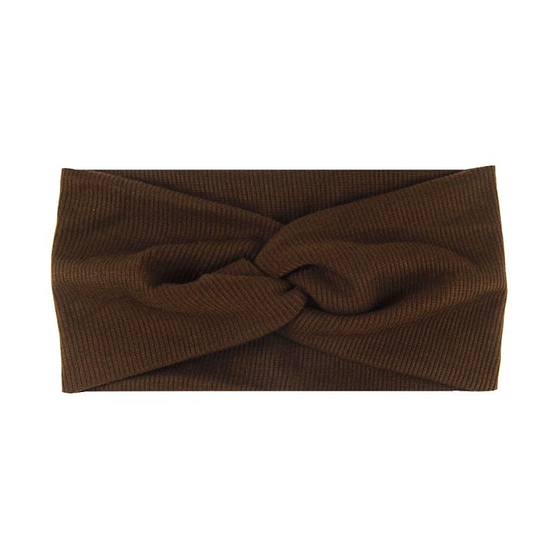 Thread elastic cotton front cross hair band Yoga headband makeup and wash headband