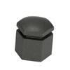 Black 17mm Car Wheel Nut Covers, 20Pcs     Set for , Enhance Finish