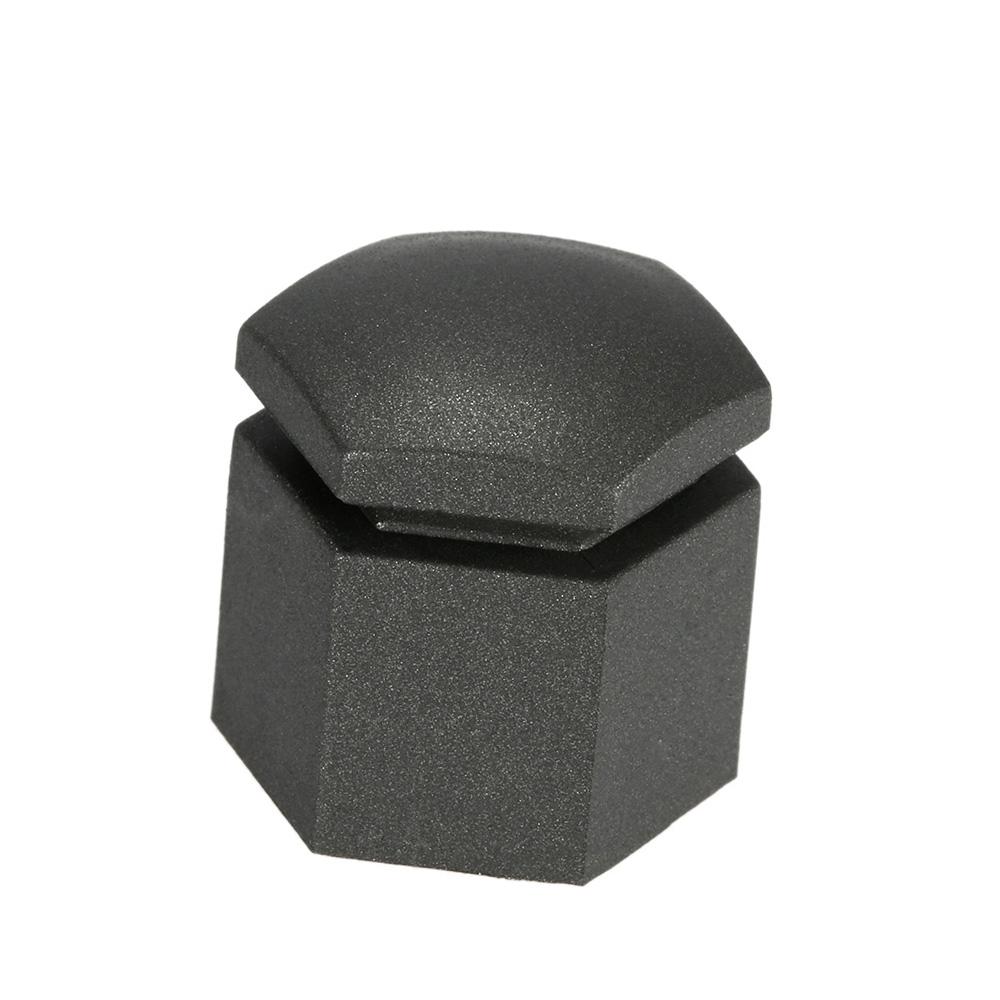 Black 17mm Car Wheel Nut Covers, 20Pcs     Set for , Enhance Finish