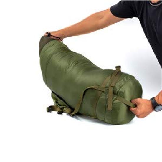 OneTigris 25L Sleeping Bag Stuff Sack Storage Bag Compression Bag Camping Outdoor (Green-25L)
