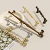Modern Simple Cabinet Door Handle Zinc Alloy Cabinet Hardware Wardrobe Door Handle  Kitchen Door