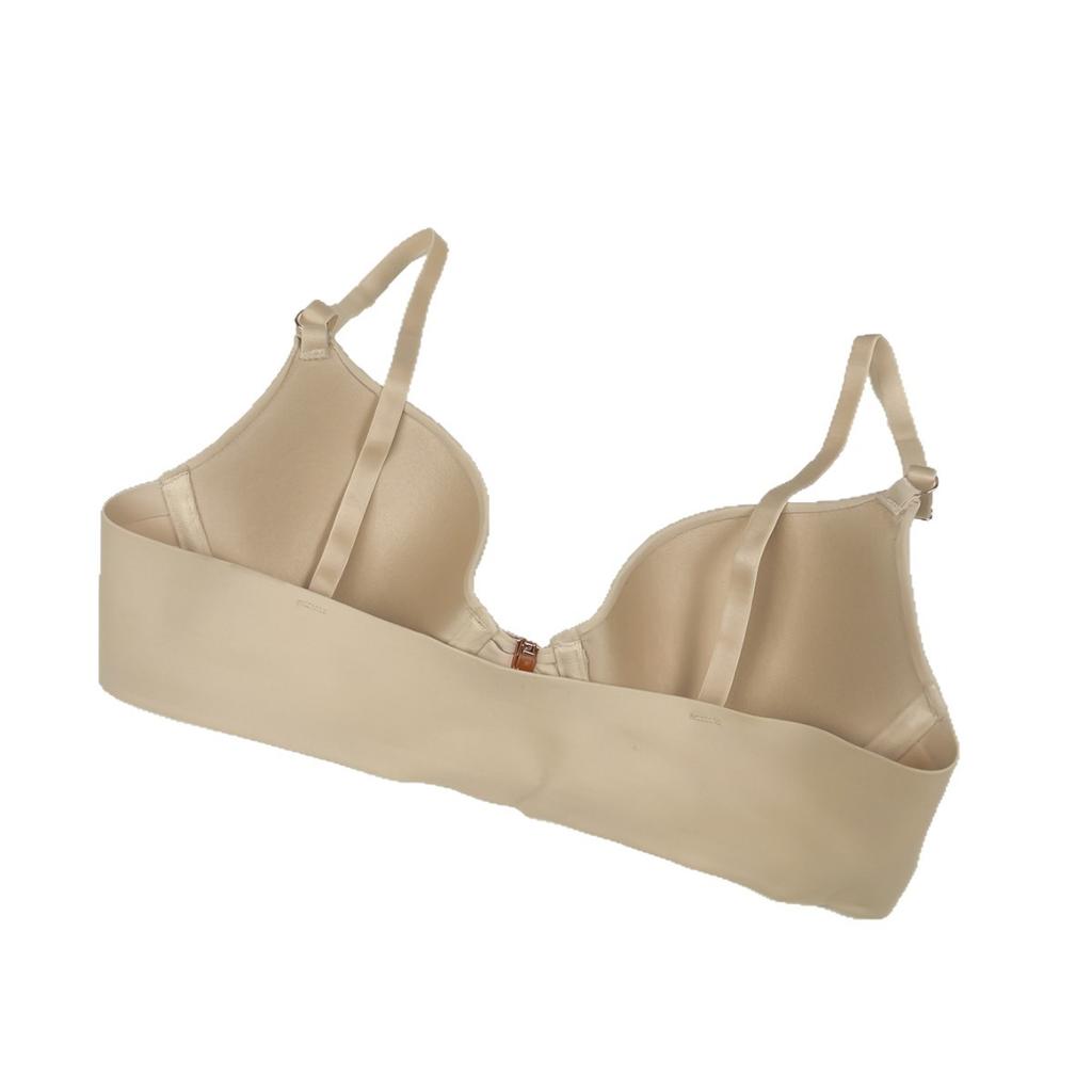 Glossy Front Buckle, Beautiful Back Underwear, Seamless Sexy Push Bra, Gather and Support, Comfortable Collection of Breasts