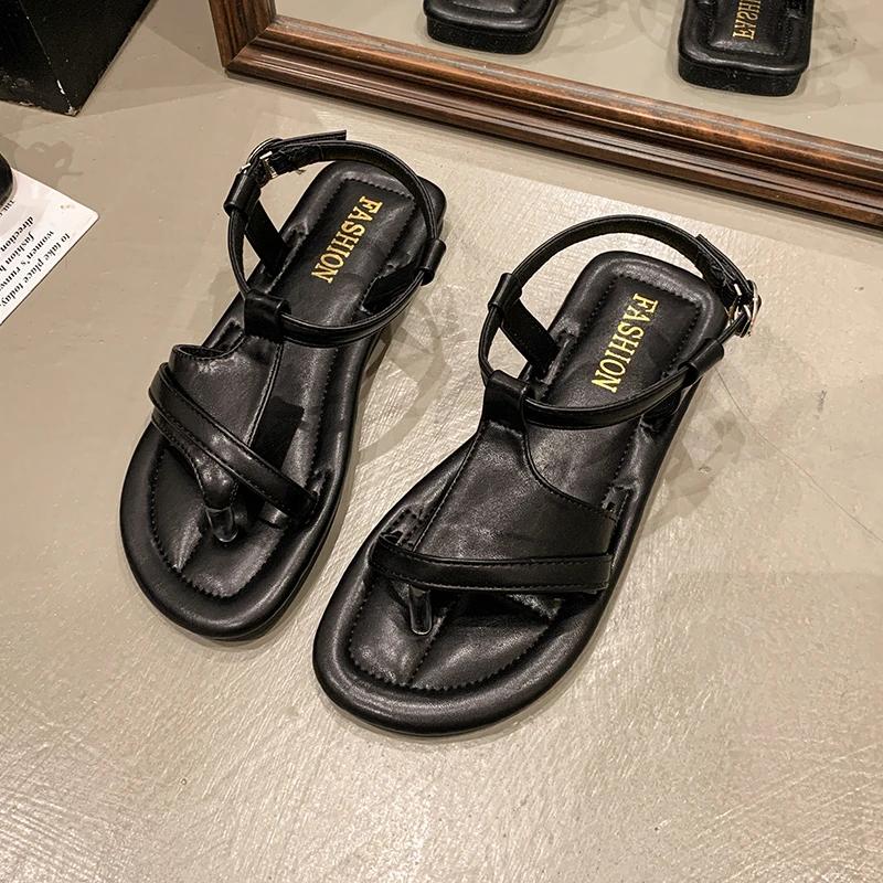 Fashion Fairy Wind Flip-flops Women Spring and Summer New French Casual Fashion All Comfortable Non-slip Flat Beach Shoes