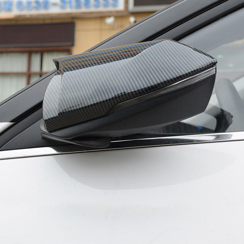 Cow Horn Rearview Mirror Cover for 2016-2020 Hyundai Elantra
