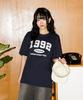 LEMAIN SECOND 1992 Arch Logo Oversized Short Sleeve T-Shirt [Navy] (Type B)