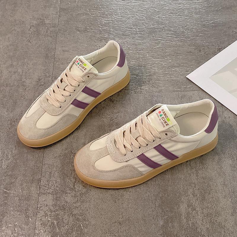 Ploché boty dámské letní tenké ležérní sportovní studentské všestranné boty s měkkou stélkou