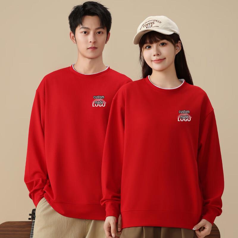 Unisex Anpassbarer Rundhals-Hoodie FXHD6603