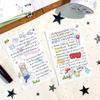 AGUGU Fantasy Notebook Die-Cut PET Sticker Roll - Cute Dream Core Graffiti Glitter Adhesive Tape
