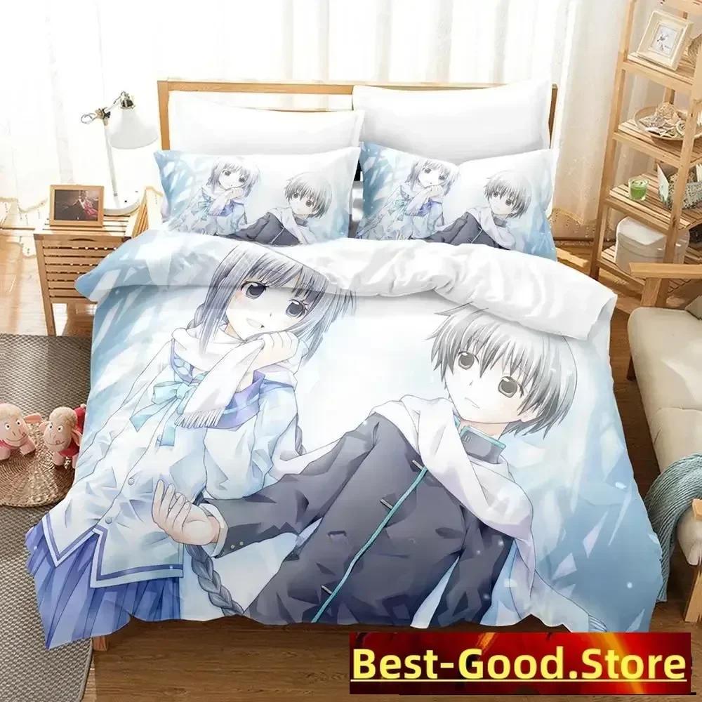 Comforter New Bungaku Shoujo Bedding Set Single Twin Full Queen King Size Bed Set Adult Kid Bedroom S Kawaii Bed