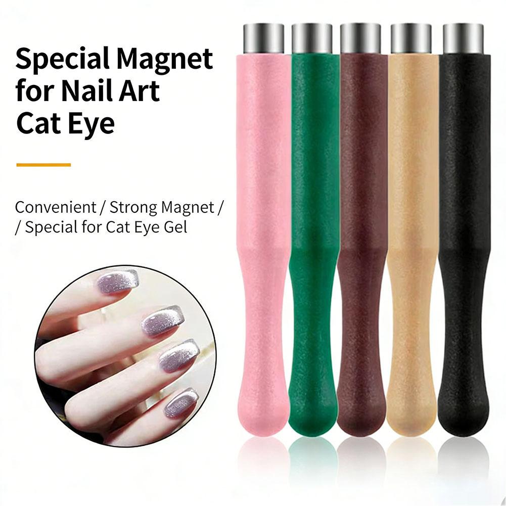 Strong Cat Eye Magnetic Stick 1pc Cylinder Extended Multi-functional Magnet For Gel Polish DIY Manicure Nail Art Tools