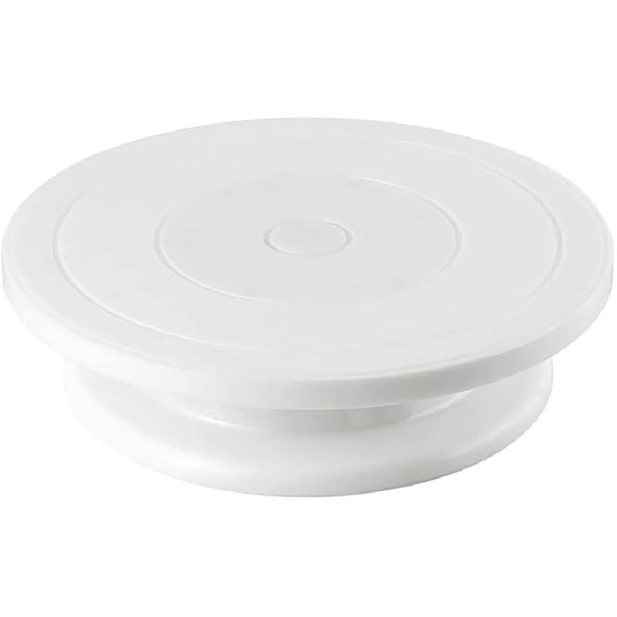 Cake Decorating Turntable,Cake Decorating Supplies Revolving (White) 11 inch White