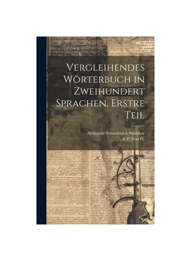 Książka Vergleihendes Woerterbuch In Zweihundert Sprachen, Erstre Teil