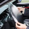Auto-Lenkradbezug, 40 cm, für Auto-LKW-Lenkrad, Sommer-Sonnenschutz, Kühlung, Wärmeschutz, Aluminiumfolie, Sonnenschutzabdeckung