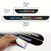 4pcs/Set Laser Cut Car Threshold Protection Bar-Scratch Resistant with Collision Enhance the Beauty of Vehicle Appearance
