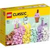 LEGO Classic Idea Pieces Pastel Colors 11028 Creative Building Blocks Educational Toy for Boys and Girls Ages 5 and Up