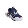 Marvel x adidas Racer TR21 EL J Captain America Kinder-Sneaker Blau Dunkelblau Wolkenweiß IF3409