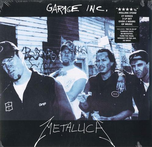 

LP-пластинка METALLICA - Garage Inc. BLCKND0131 Blackened 2014 Европа Рок