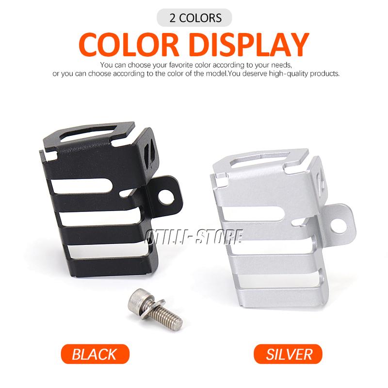 For PAN AMERICA 1250 Pan America 1250S PA1250 2021 2022 New Motorcycle Rear Brake Pump Fluid Reservoir Guard Cover Protector