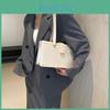 Fashionable Simple Small Square Shoulder Bag With Soft Pu Material For Comfort