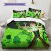 Ben 10  Pattern Bedding Quilt Set  Home Decoration  Gift (1 * duvet cover + 2 * pillowcase  without core)