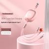 100W Type-C 3-in-1 Fast Charging Cable for Huawei, Android, and Apple Devices