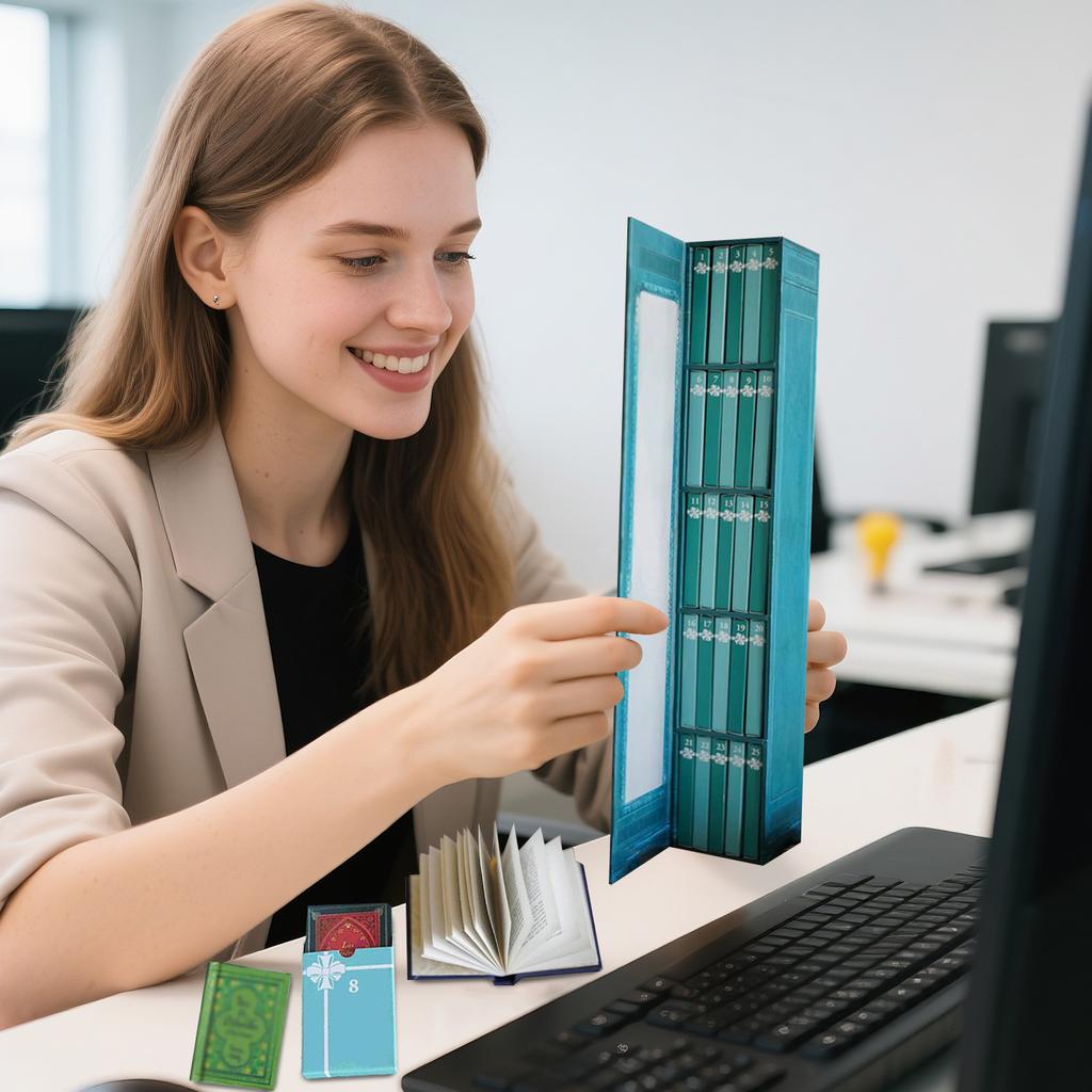 Book Decoration Advent Calendar, Party Supplies, Advent Countdown Calendar