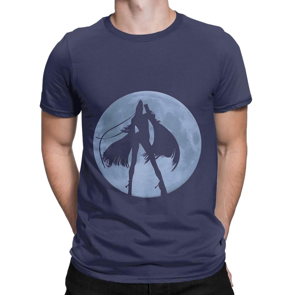 Bayonetta Moon Funny 100 Cotton TShirt Bayonetta Game Tops Tees For Unisex